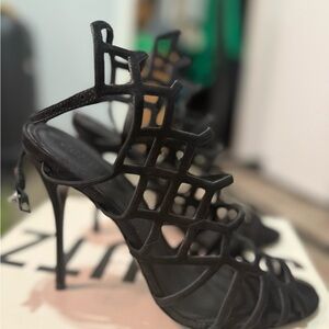 Elegant Black Stiletto Heels